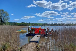 Koniec poszukiwań na Jeziorze Skarlińskim. Mężczyzny nie odnaleziono
