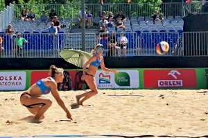 W Olsztynie rozegrano turniej siatkówki plażowej Orlen Beach Volley Tour