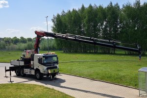 Żuraw wagi ciężkiej. Energetycy z Olsztyna mają nowy pojazd