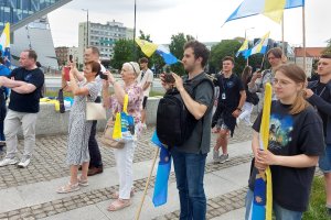 Ostatni dzień Letniej Akademii Schumana. Przemarsz uczestników i recital poezji
