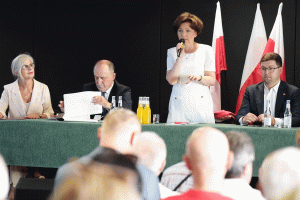 Minister Maląg odwiedza region. Tematem spotkań polityka prorodzinna i wsparcie potrzebujących