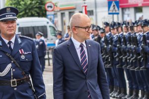 Błażej Poboży z uznaniem o policjantach. 
