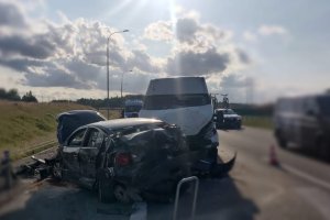 Karambol pod Olsztynem. Wśród rannych dwoje dzieci