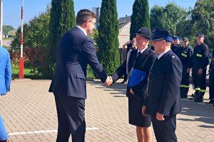 Siedem jednostek OSP otrzymało wsparcie. 