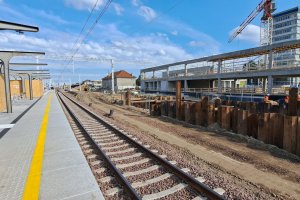 Trwa przebudowa stacji Olsztyn Główny. Część prac dobiega już końca