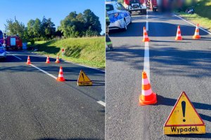 Tragiczny wypadek ma Mazurach. Nie żyje motocyklista