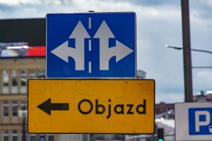 Nowa organizacja ruchu na ważnym skrzyżowaniu w Olsztynie
