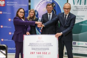 Są pieniądze na modernizację Centrum Onkologii. 