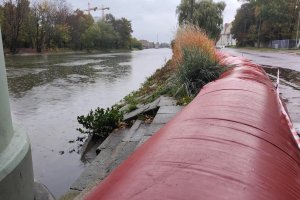 W powiecie elbląskim woda podtopiła dom