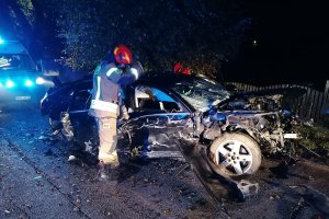 Poważny wypadek w Lelkowie. Pięć osób zostało rannych