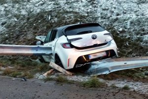 Wypadek pod Mławą. Bariera zamiast ochronić, mogła zabić