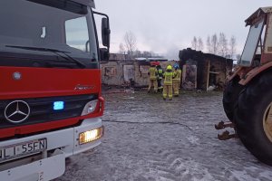 Pożar zgłoszony za późno. Spłonęło 21 krów