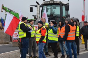 Rolnicze protesty w regionie. 