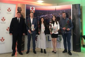 Prezydent Elbląga uhonorował wybitnych sportowców. 