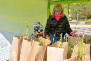Elektrośmieci wymienili na sadzonki drzew