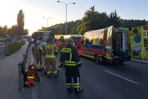 Spowodował karambol w Olsztynie. Kiedy może usłyszeć zarzuty?