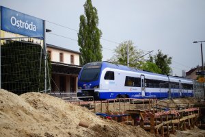 Trwa budowa tunelu na stacji kolejowej w Ostródzie. Na jakim etapie są prace?
