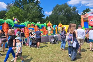 Rodzinne świętowanie w Parku Centralnym w Olsztynie