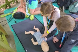 Piknik promujący bezpieczeństwo całych rodzin