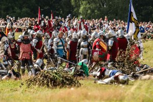 Pod Grunwaldem wojska polsko-litewskie kolejny raz pokonały Krzyżaków [ZDJĘCIA]