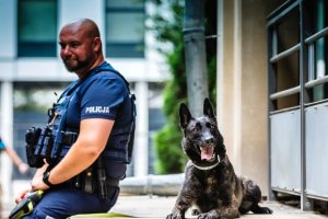 Pirotechnik z Elbląga wśród policjantów zabezpieczających Igrzyska Olimpijskie