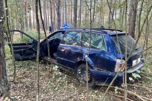 Pościg za pijanym kierowcą. Padły strzały