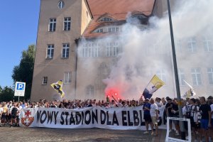 Kibice Olimpii: chcemy mieć stadion, którego nie będziemy się wstydzili