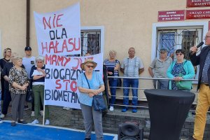 Mają biogazownię, nie chcą biometanowni. Mieszkańcy Małdyt protestują