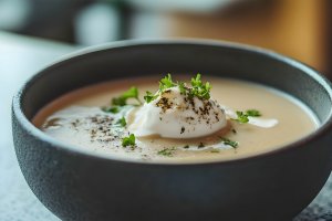 Zupa z serków topionych w Jedzeniu pod Lupą