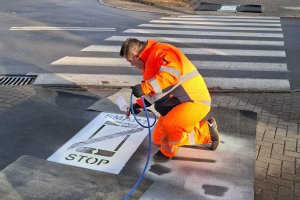 Smart STOP w centrum Olsztyna. Nowe znaki będą świecić po zmroku