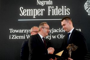 Towarzystwo Przyjaciół Wilna i Ziemi Wileńskiej z nagrodą Semper Fidelis
