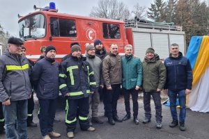 Wóz strażacki dla Ukrainy. Samochód trafi do obwodu rówieńskiego