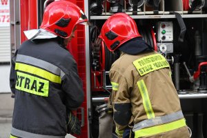 Tragiczny pożar w Szczytnie. Nie żyją dwie osoby