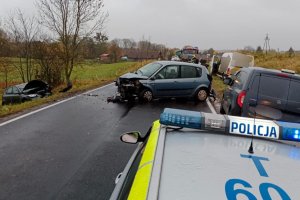 Wypadki na Warmii i Mazurach. Są ranni