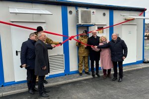 Strażacy z regionu sprawdzą swoje umiejętności w nowo otwartej komorze dymowej