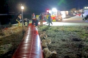 Sytuacja na rzece Elbląg stabilizuje się. Woda powoli opada