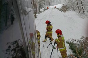 Linia kolejowa Działdowo - Olsztyn nadal zamknięta. Trwa sprawdzanie trasy