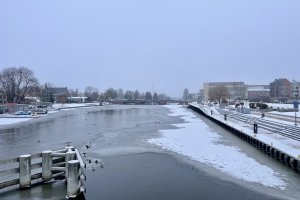 Niebezpieczna aura nad Żuławami. Zima znów wystawia region na próbę