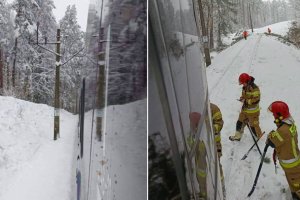 Do odwołania zamknięto linię kolejową Olsztyn–Działdowo. Zmieniono rozkłady jazdy