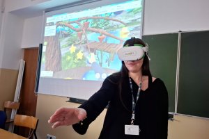 Nowoczesna rehabilitacja. W Olsztynie zaprezentowano terapię przy pomocy gogli VR