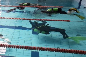 Młodzi krwiodawcy z Olsztyna nagrodzeni lekcjami nurkowania