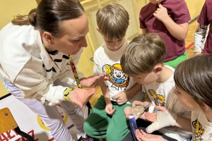 Mistrzowie sportu w Elblągu. Spotkanie uczniów z olimpijczykami