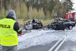 Ucieczka przed policją zakończyła się wypadkiem. Dwie ofiary śmiertelne