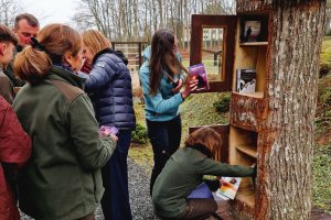 Książki... z dziupli. Niezwykłe miejsce koło Olsztyna