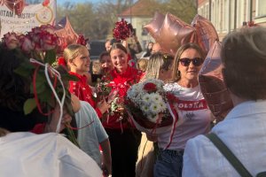 Złote cheerleaderki wróciły do Olsztyna