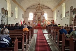 Mieszkańcy Mołtajn żegnają 13-letniego Mikołaja