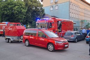 Paczka z nieznaną substancją w iławskiej komendzie. Są poszkodowani