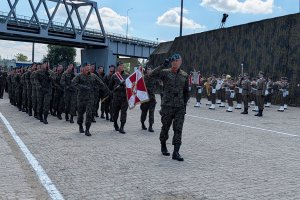 Wojsko świętowało w porcie. Obchody 16. Żuławskiego Pułku Logistycznego w Elblągu