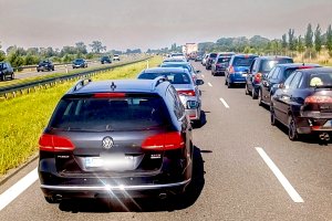 Po wypadku zablokowana DK7 między Nidzicą a Olsztynkiem
