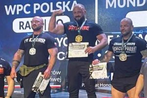 Policjant z Działdowa mistrzem Polski. Był bezkonkurencyjny w wyciskaniu sztangi